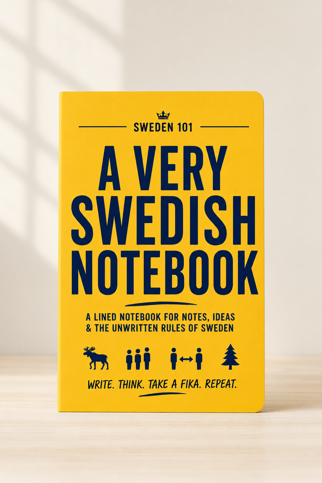 A Very Swedish Notebook cover