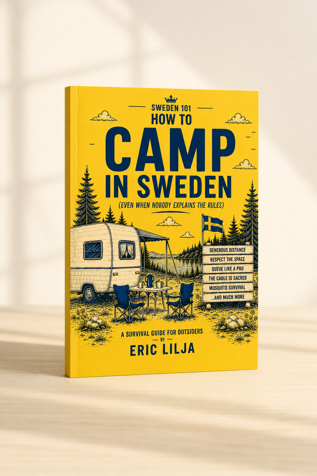How to Camp in Sweden book cover